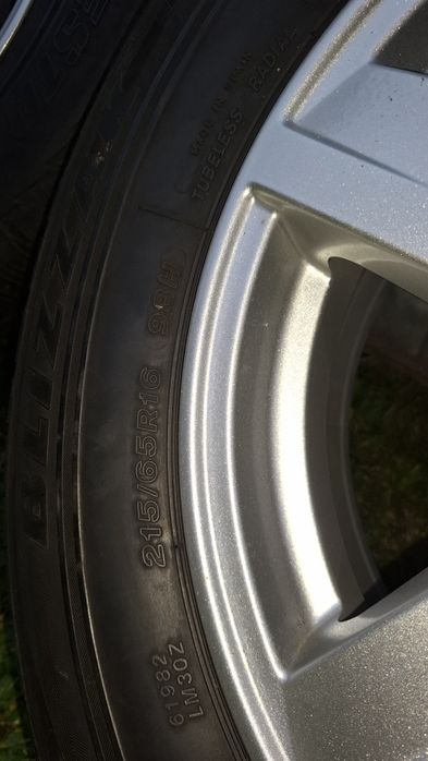Koła, opony zimowe 16", alufelgi ..
