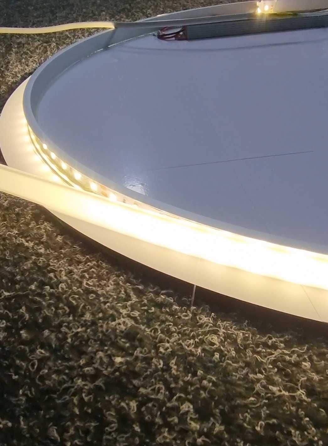Дзеркало овальне лед підсвіткою для ванної Власне виробництво! Преміум