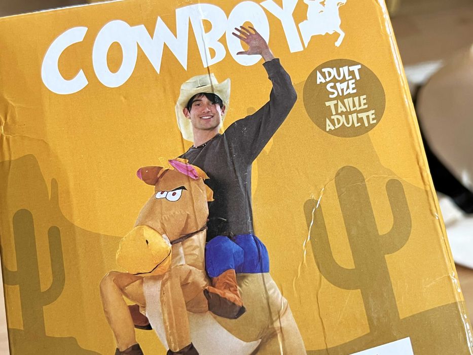 Надувний Костюм Ковбоя Всадник Вершник Ковбой надувной