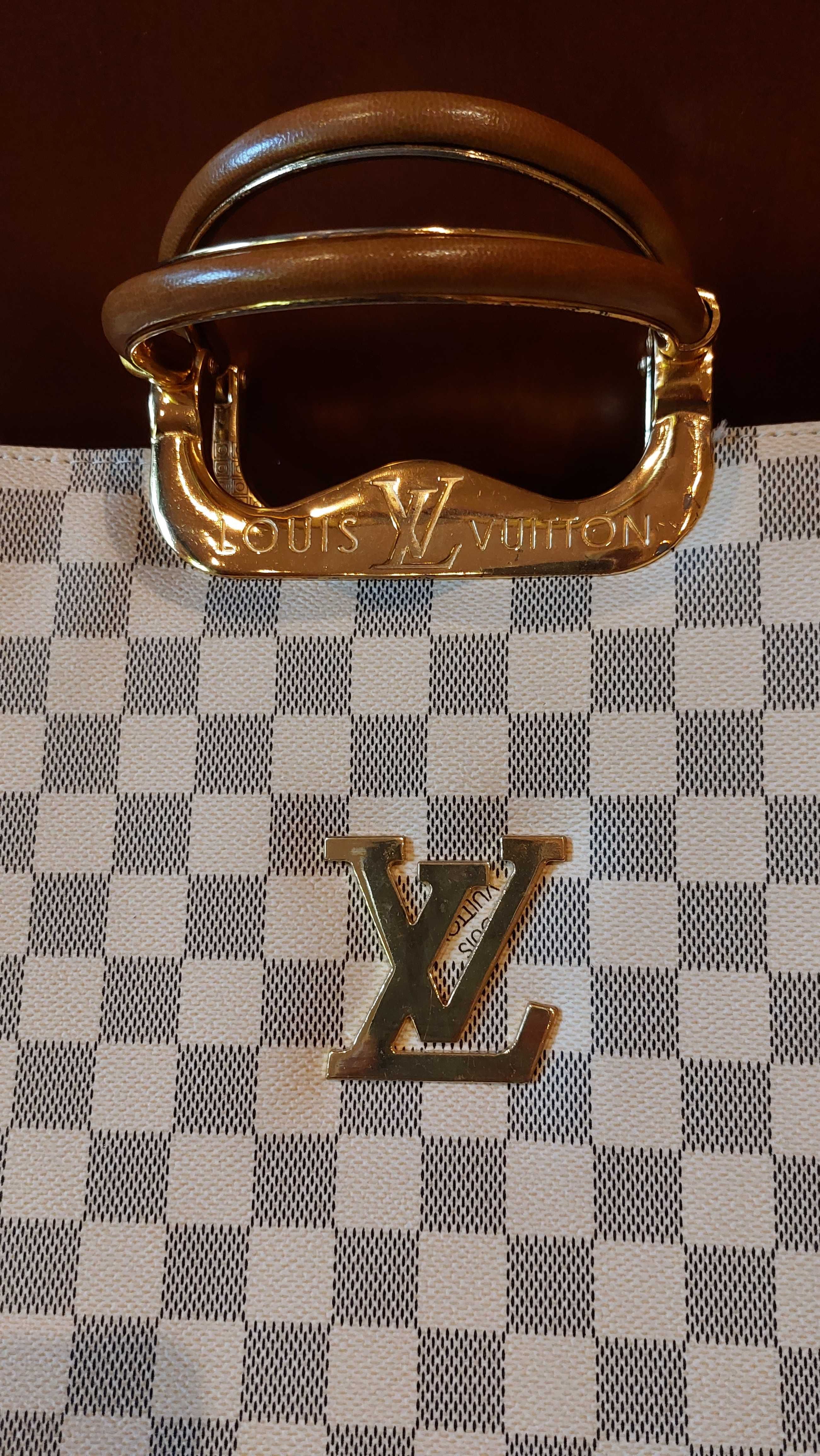 Louis Vuitton elegancka torebka do ręki stan idealny