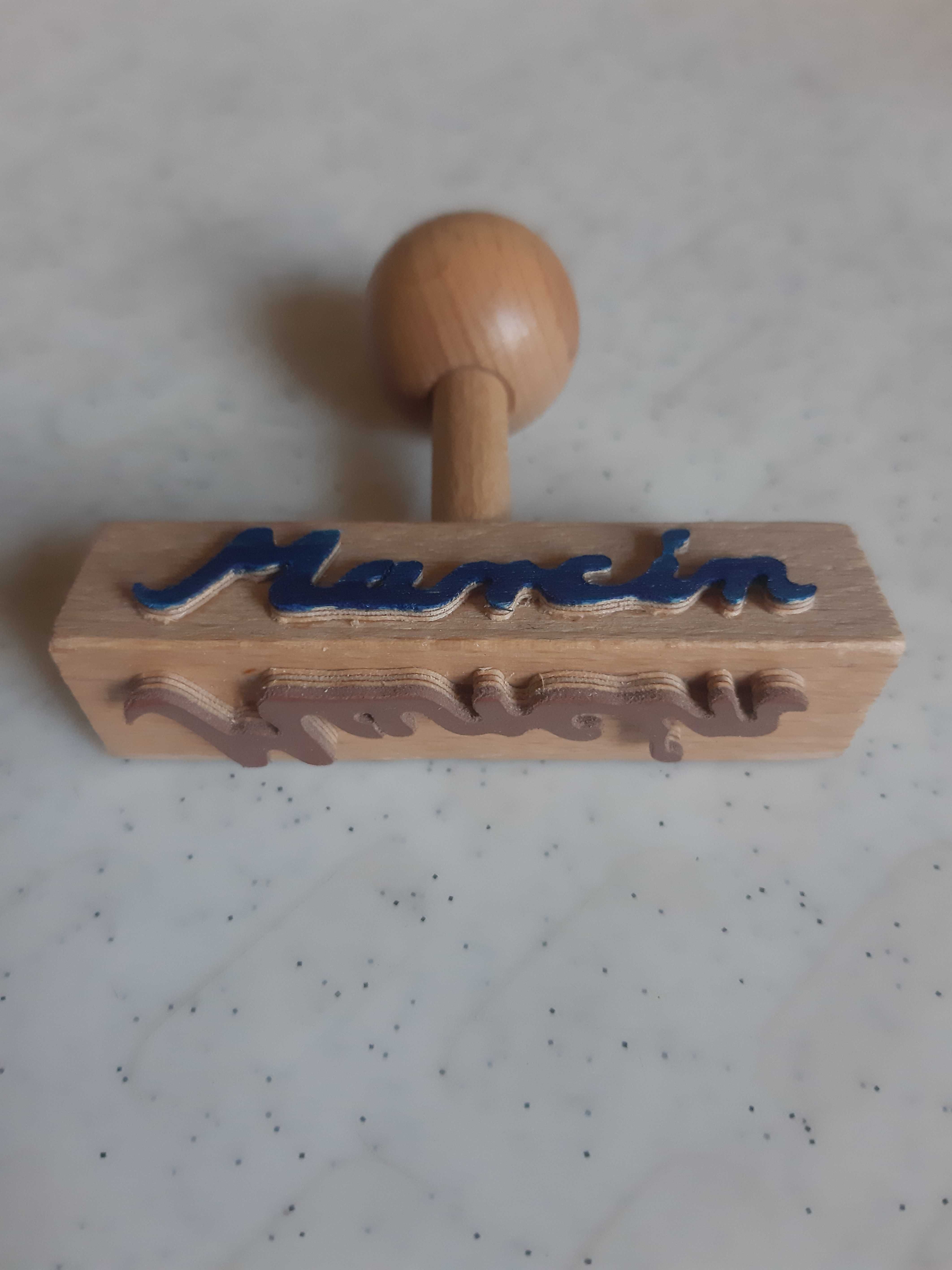 NOWY Stempel gumowy Marcin Pieczątka imienna Super prezent