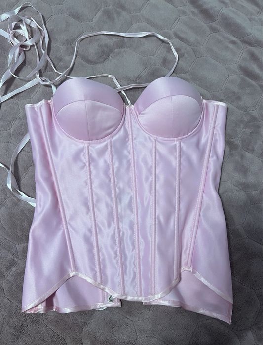 Корсет розовый хс-с