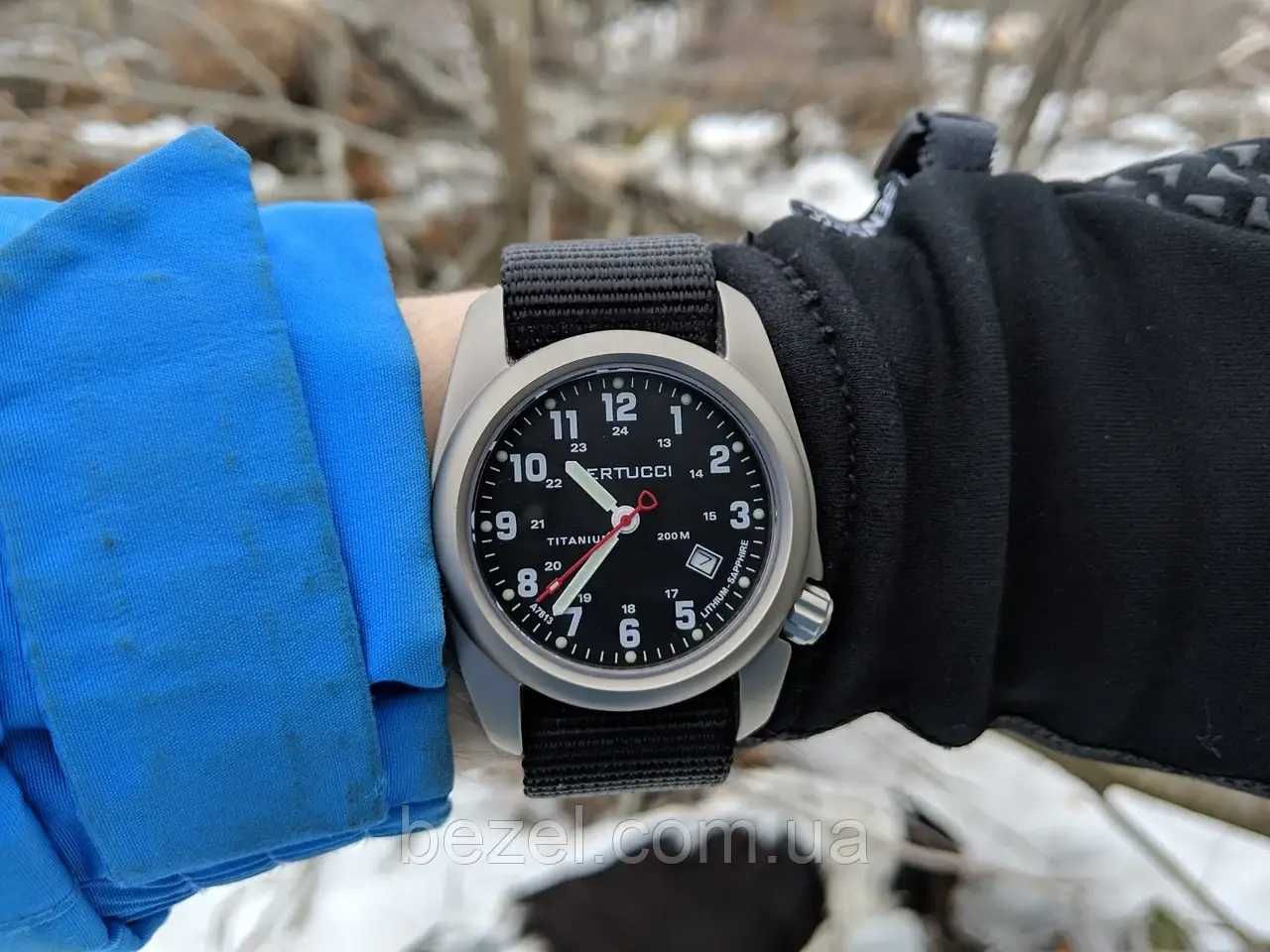 Чоловічий годинник Bertucci 12722 A-2T TITANIUM SUPER CLASSIC