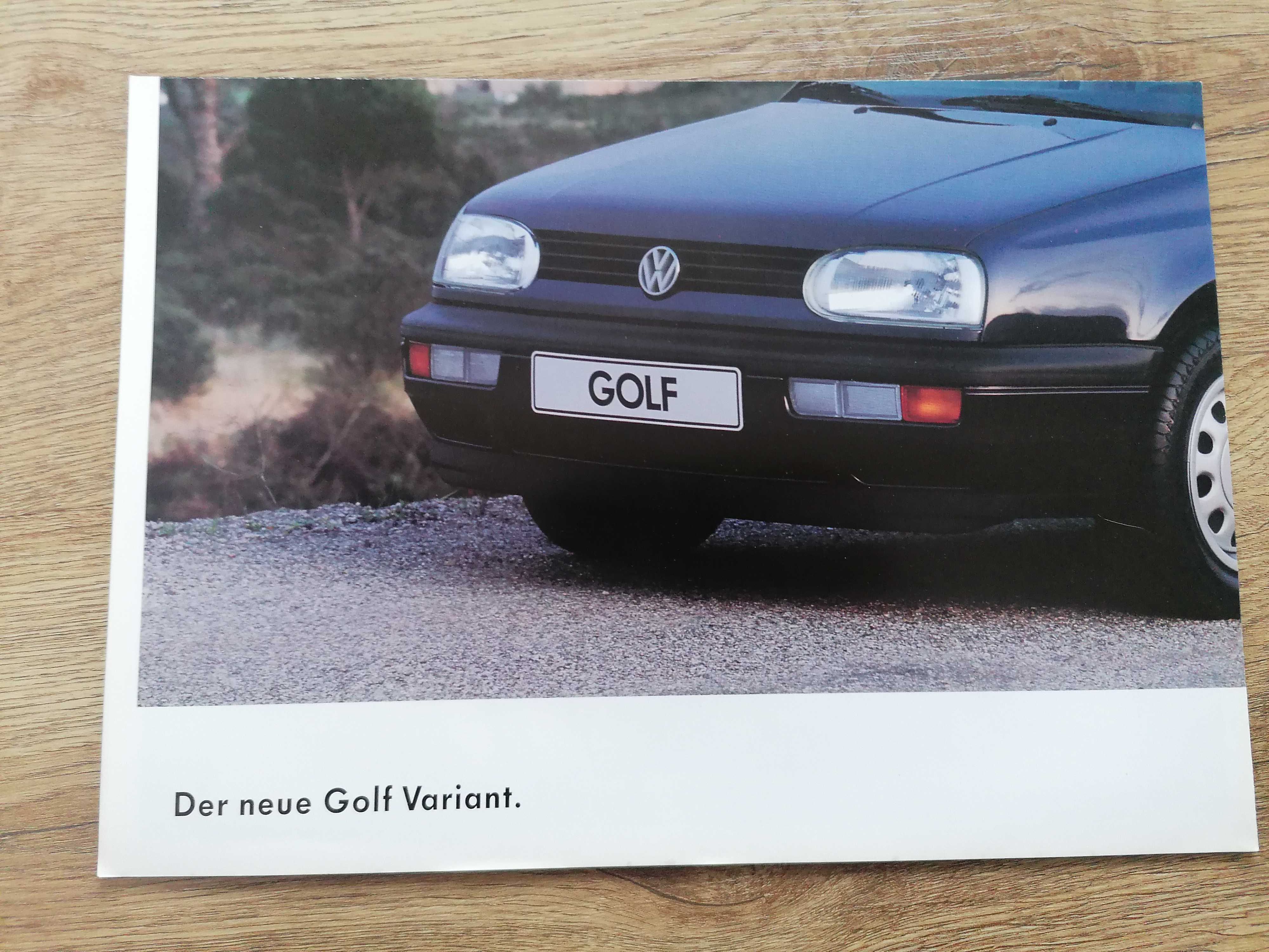 Plakat VW Golf III Variant