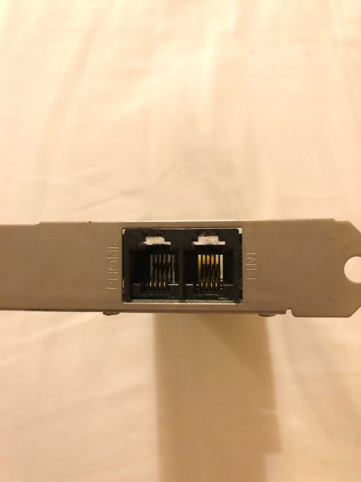 Phone line card (linha de telefone analógica)