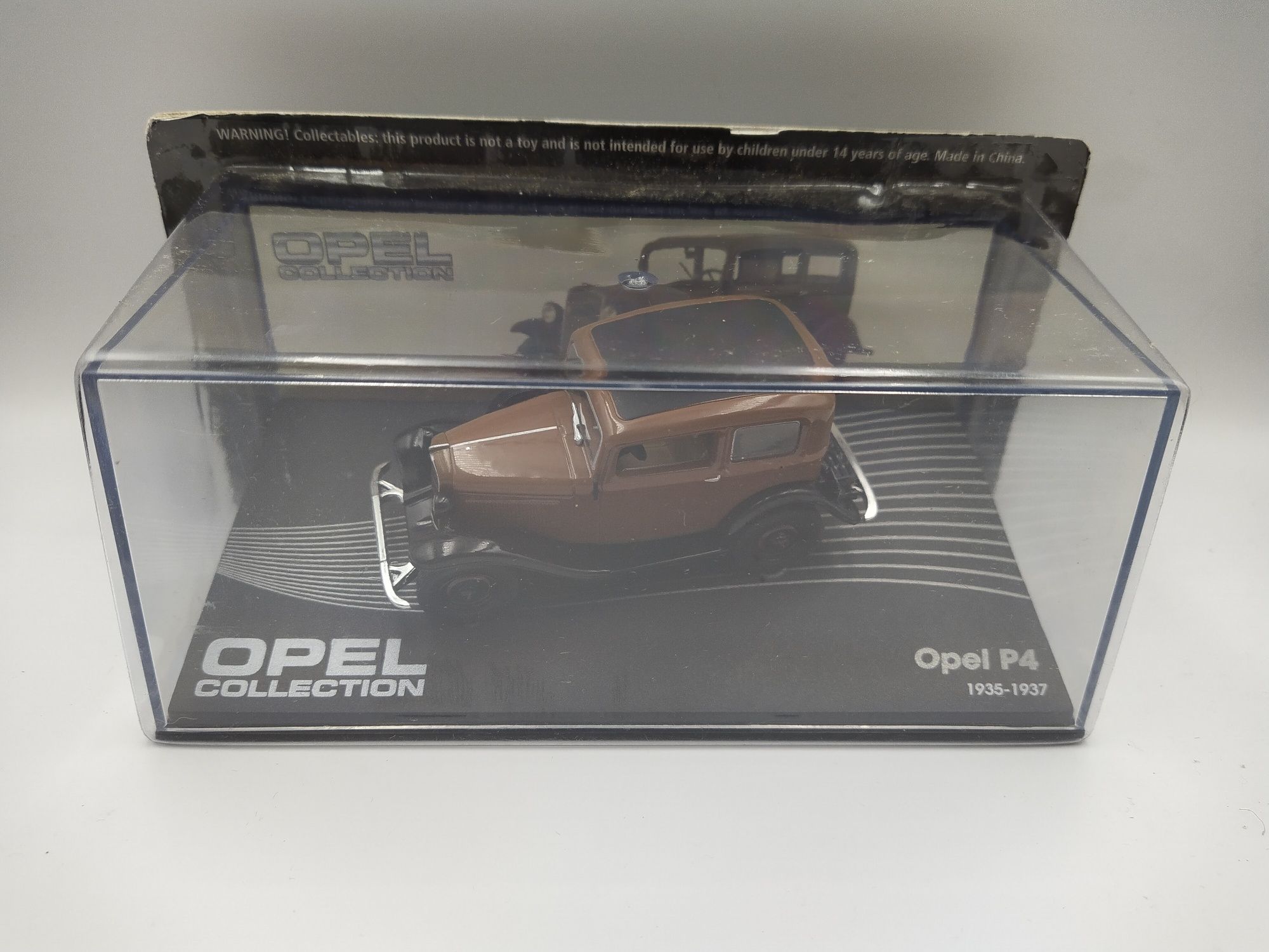 Opel P4 opel collection Eaglemoss Altaya Skala 1:43