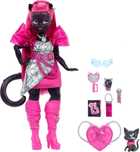Монстер хай Кетті Нуар з вихованцем Monster High Catty Noir Fashion