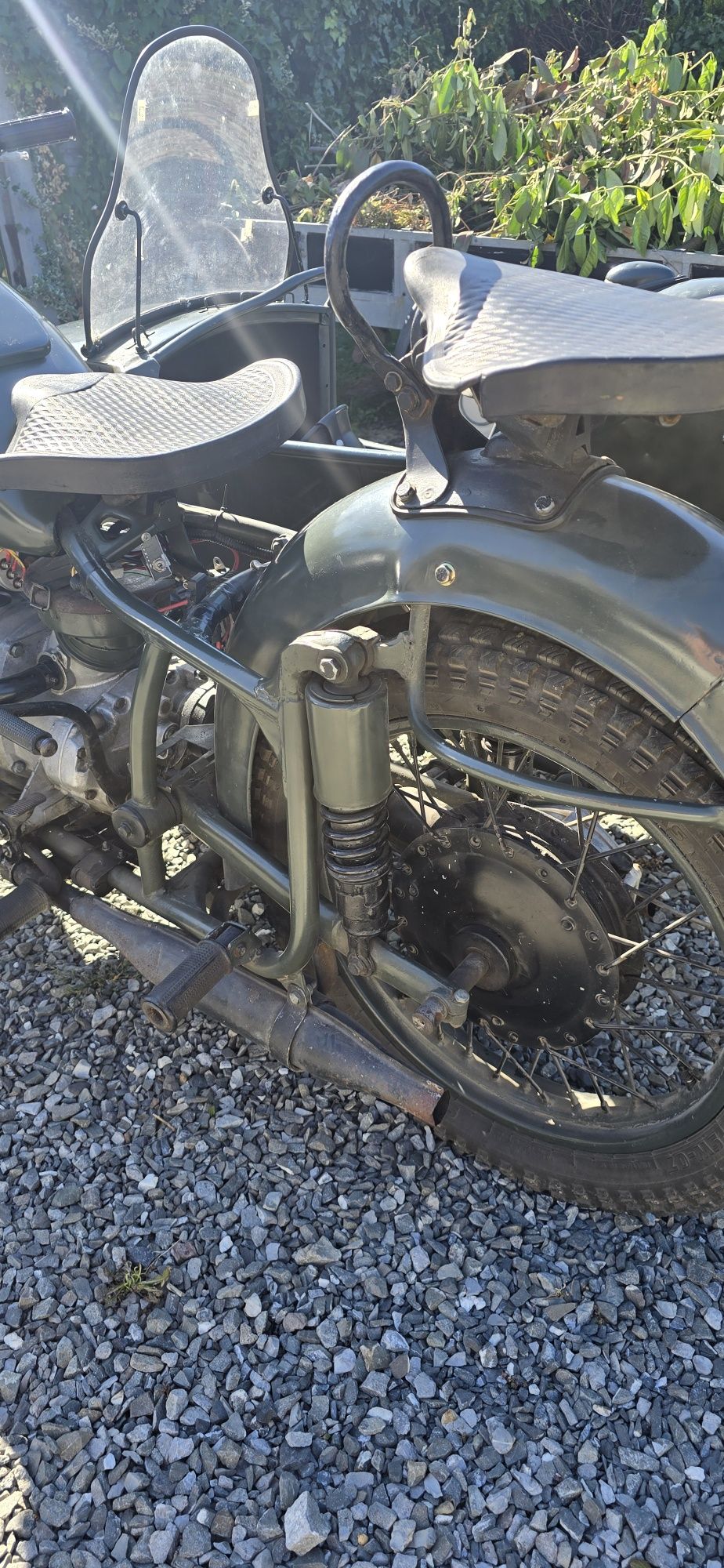 Motocykl z koszem bocznym K-750