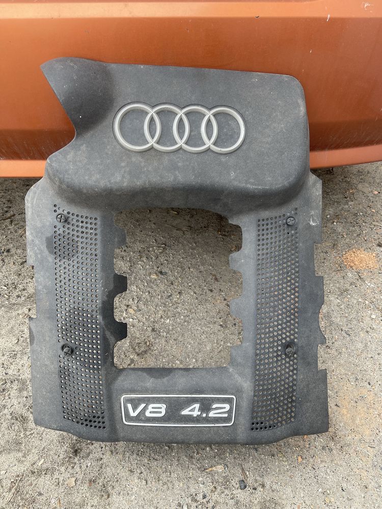 Кришка накладка кожух защита двигателя v8 4.2 audi а6