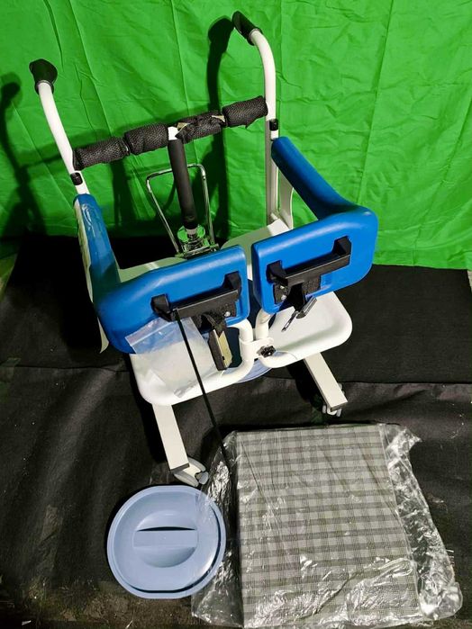 130 KG Hydrauliczny wózek inwalidzki do podnoszenia pacjenta do domu,