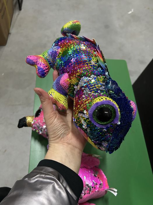 Іграшка Ty Beanie Boo  з великими очима і в паєтках