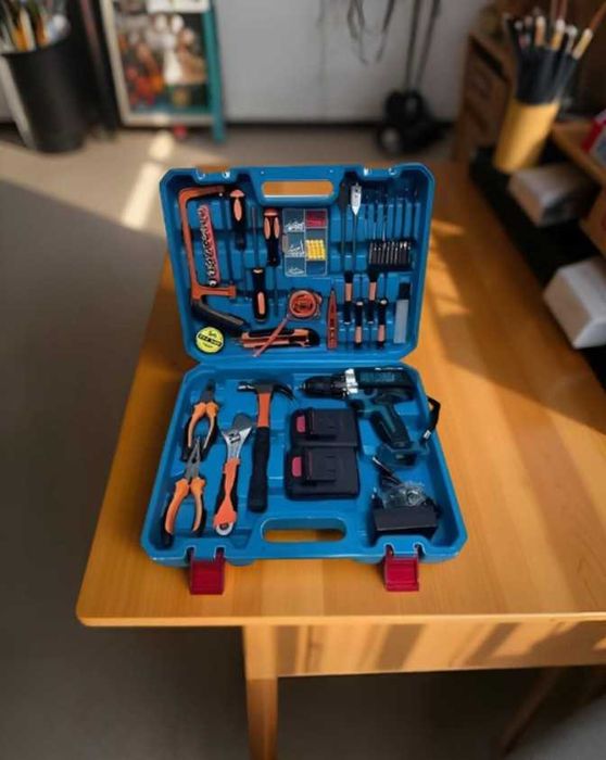 Шуруповерт 24v акумуляторний + набір інструментів