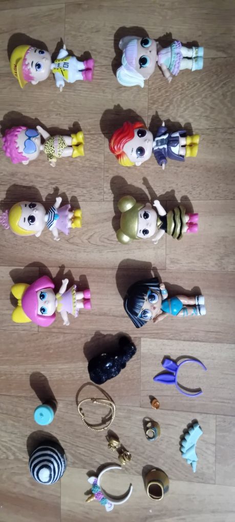 Bonecas LOL + Acessórios