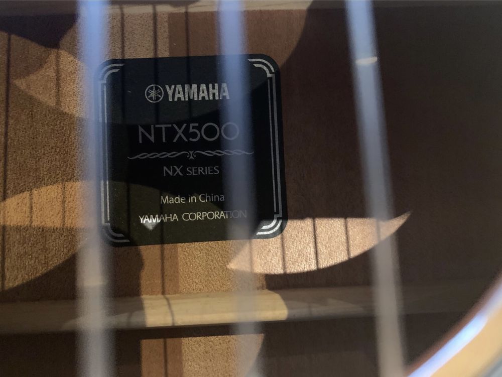 Електро акустична гітара Yamaha NTX 500 НОВА з коробкою