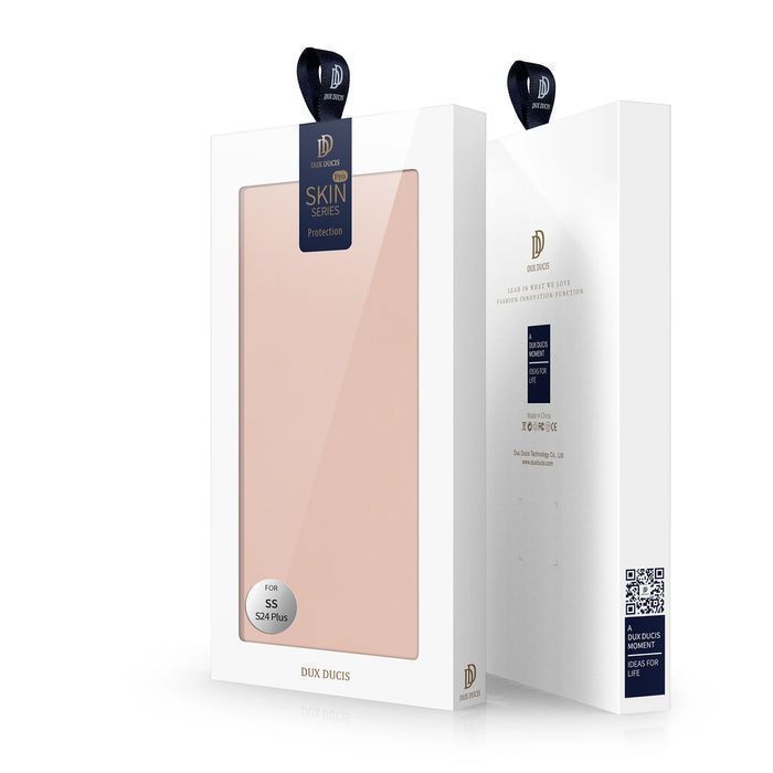 Etui Dux Ducis Skin Pro Do Samsung S24+ Z Klapką - Różowe