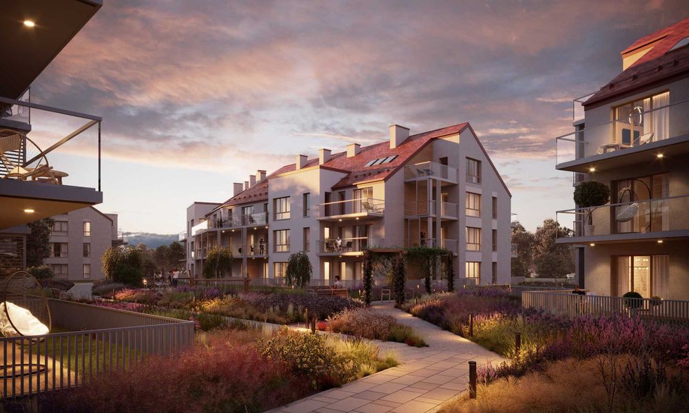 Nowe mieszkanie 44m nad jeziorem Mrągowo Góra 4 Wiatrów Miejski Las 14