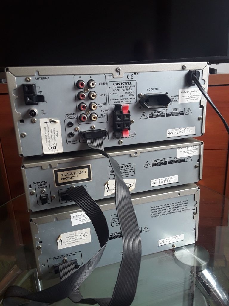 Wieża ONKYO RA-5 K-WA7 C-A7  RDS