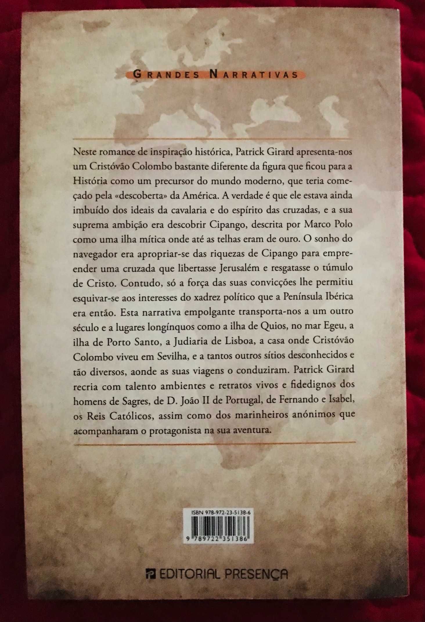 Cristóvão Colombo O Viajante do Infinito (porte incluídos)
