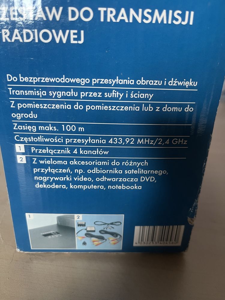 Zestaw do transmisji radiowej