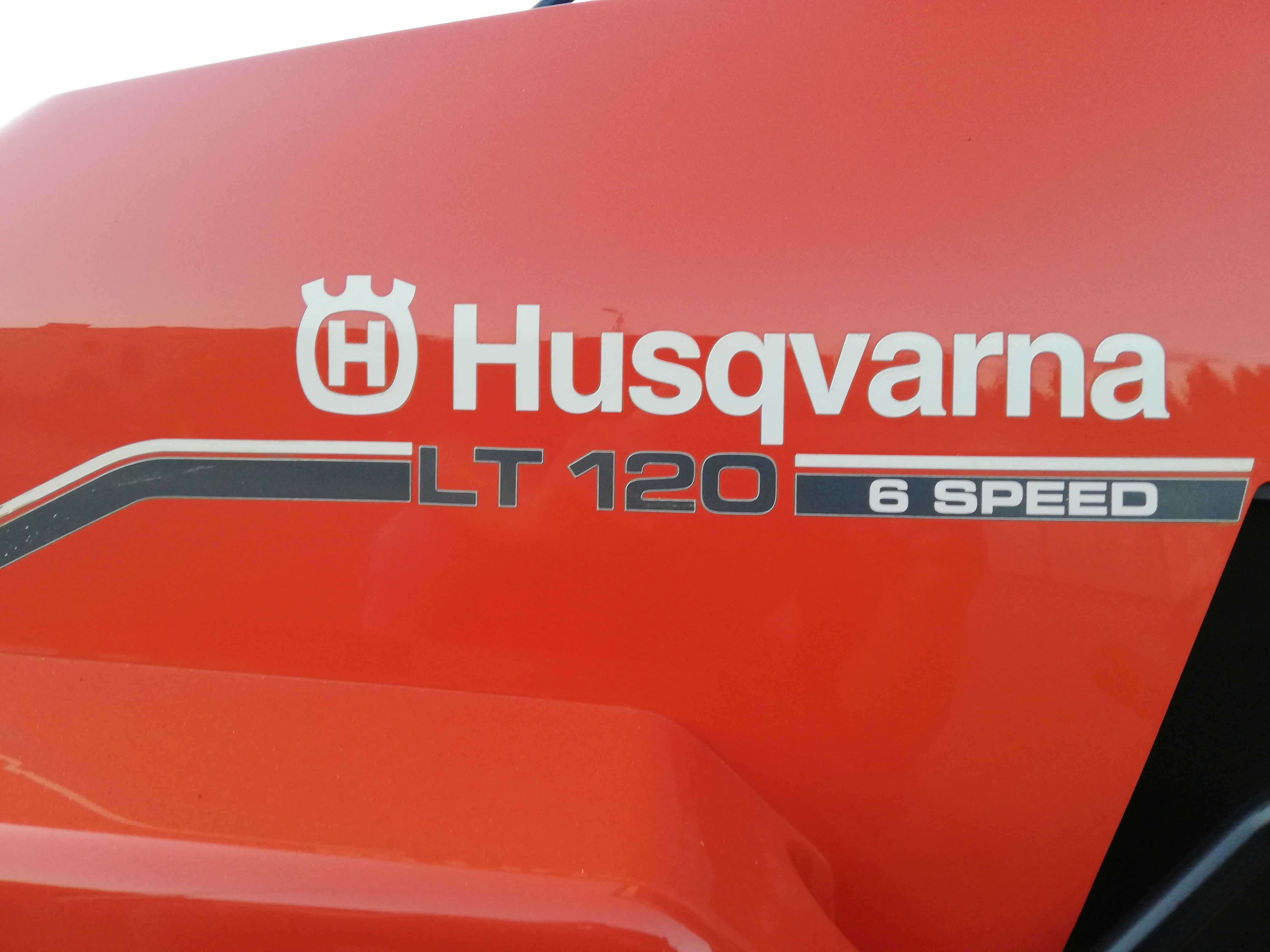 Traktorek kosiarka Husqvarna LT120 12,5KM z pługiem śnieżnym