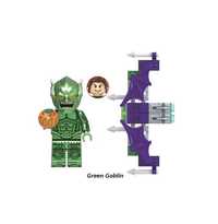 Nowe klocki figurka Green Goblin Spiderman kompatybilne z Lego