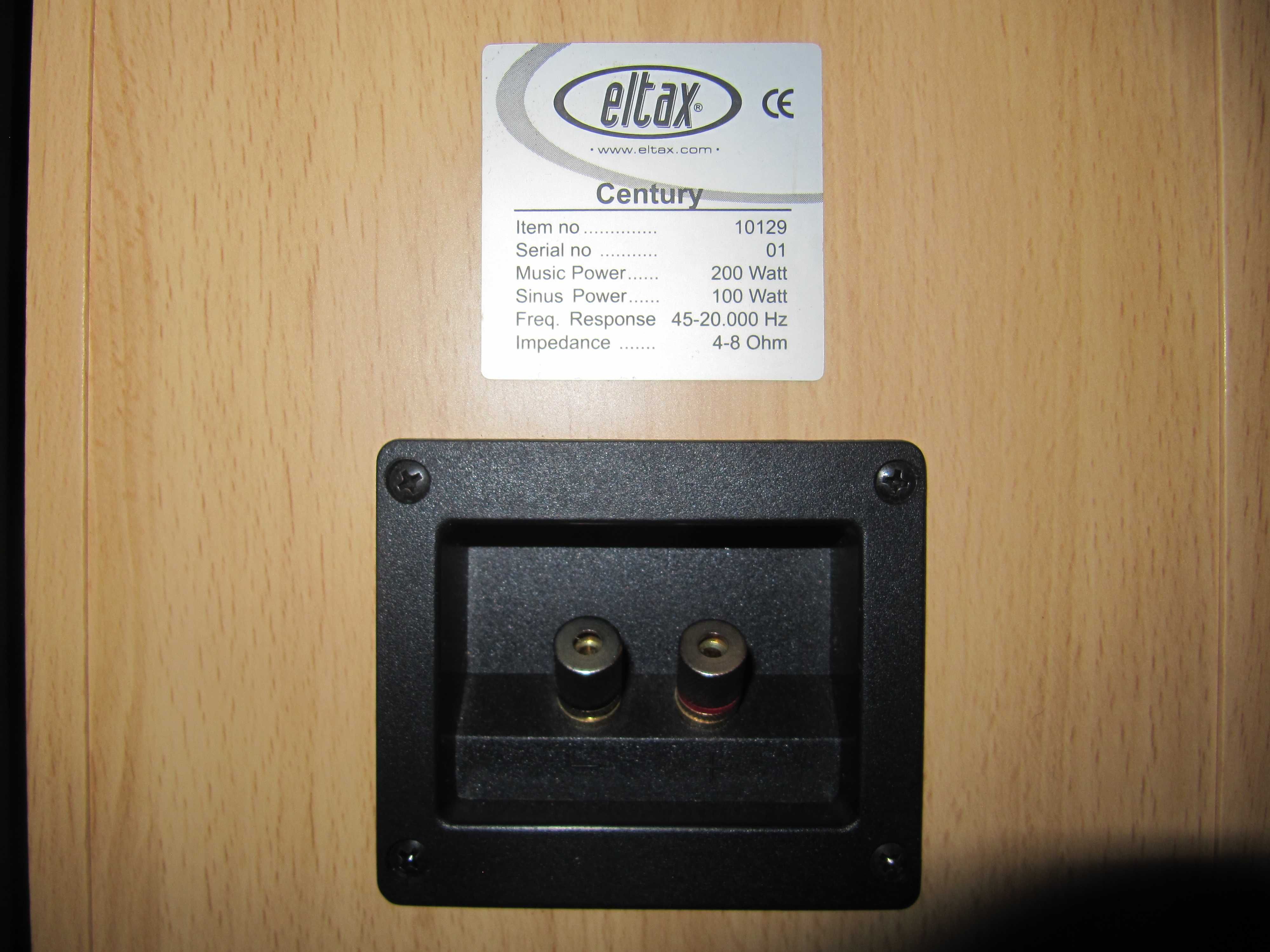 Акустичні Системи / Колонки ELTAX Century Bass Reflex made in Denmarck