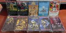 Iron Maiden lote de 10 cassetes 1980 a 1993