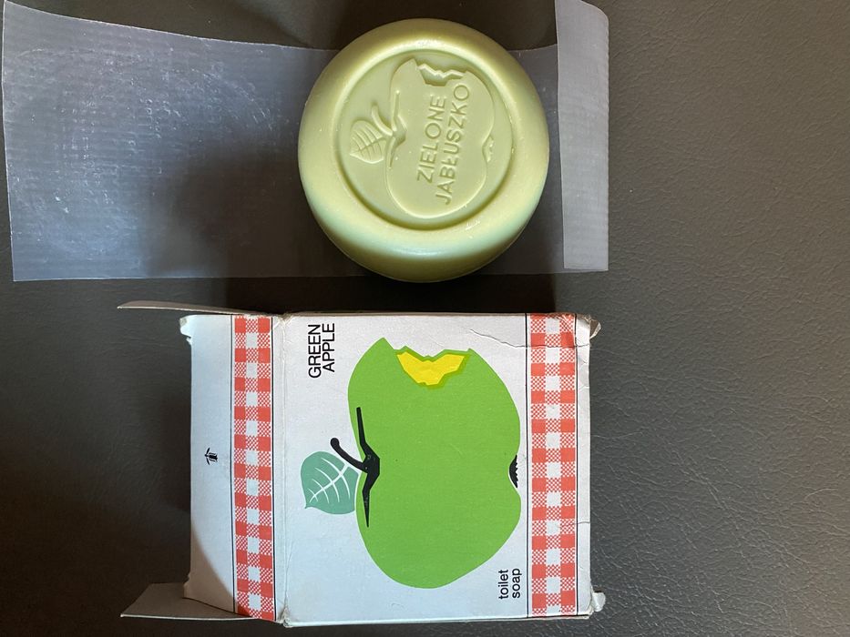 Mydło PRL jablkowe pachnie! Idealny stan