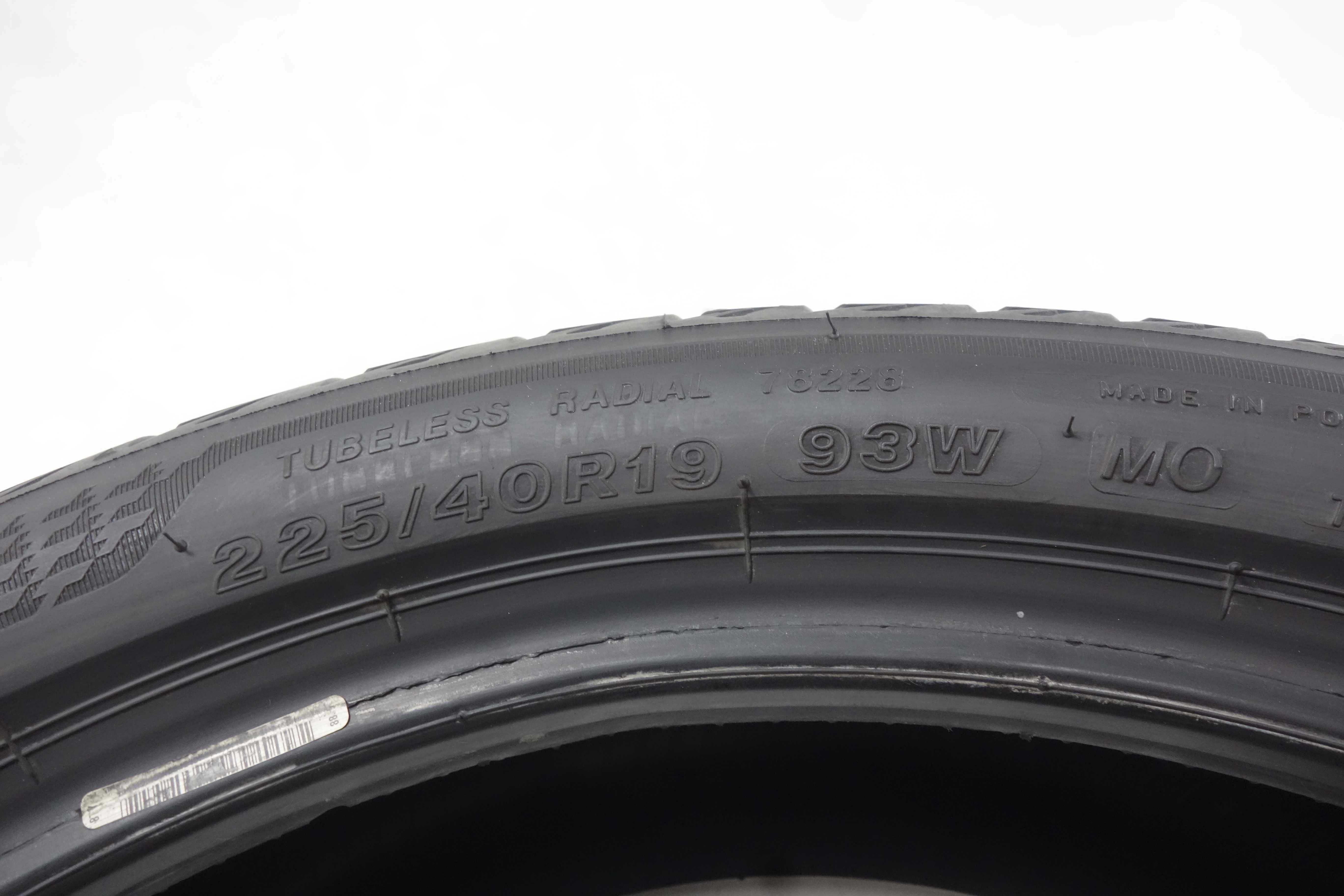 Opony letnie 225/40/19 - BRIDGESTONE Turanza T005 MO