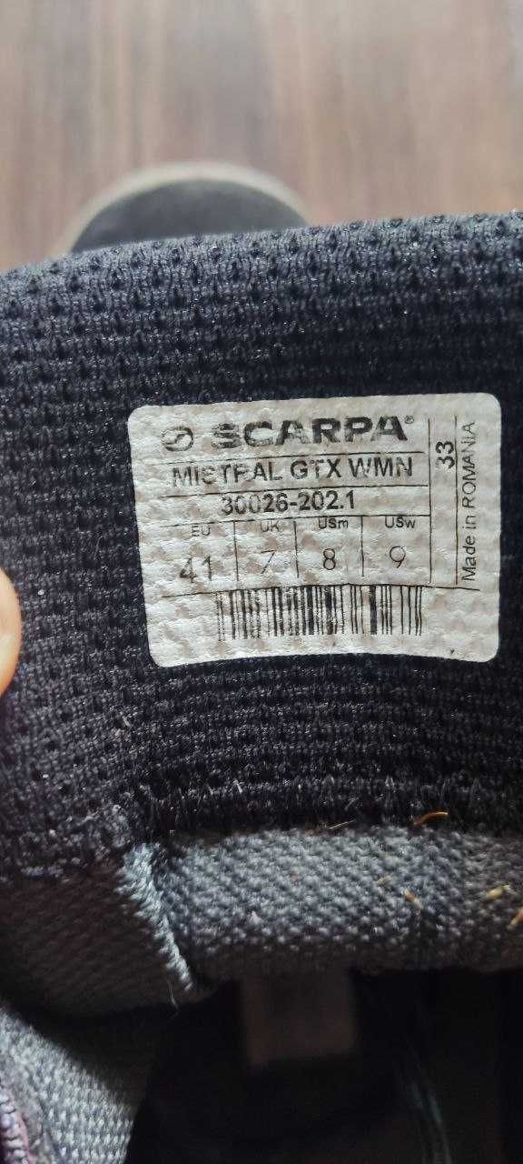 Напівчеревики жіночі Scarpa Mistral GTX Wmn