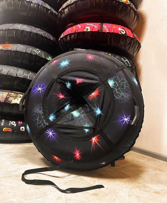 Крутий тюбінг плюшка таблетка тюба ватрушка тюбинг санки надувні