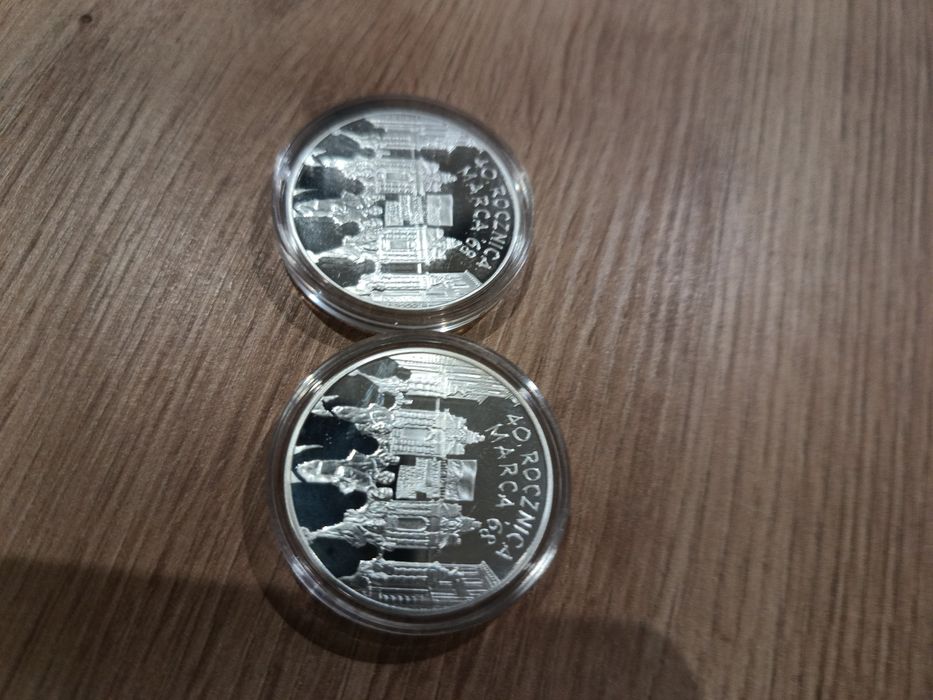 2x Rocznica Marca 68 - 10zł 2008 r