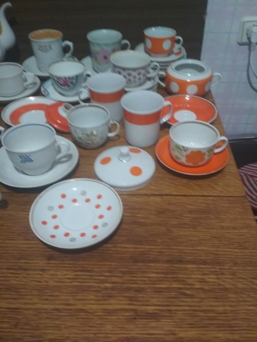 Фарфорові чашки, блюдце СРСР