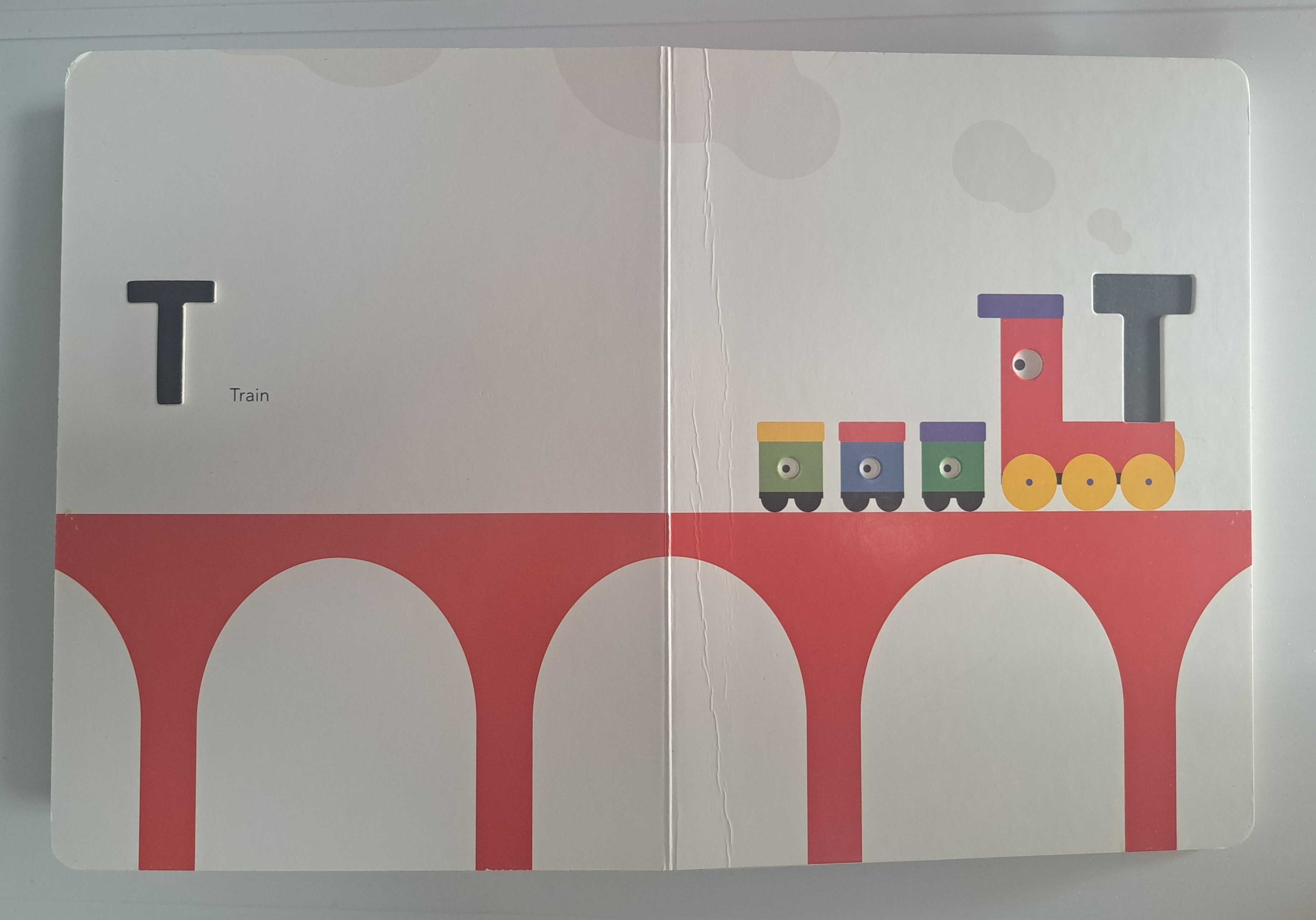 Touch Think Learn: ABC (Board book)/po angielsku/dotykowy