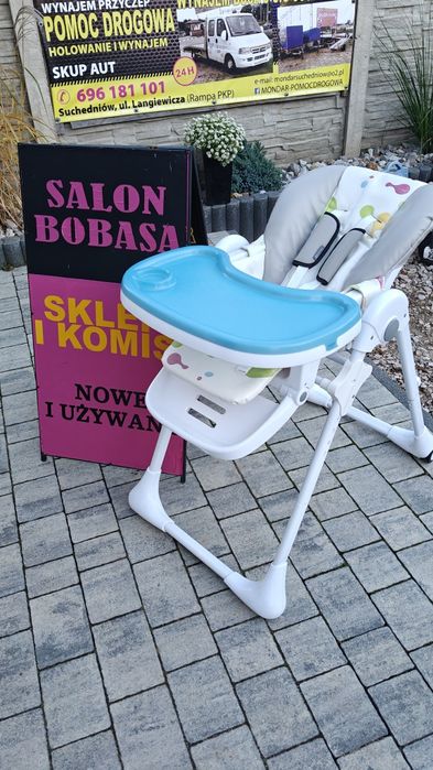 Krzesełko do karmienia Kinderkraft yummy, SALON BOBASA Suchedniów