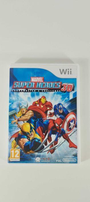 Marvel Super Heroes 3D Grandmaster's Challenge Nintendo Wii