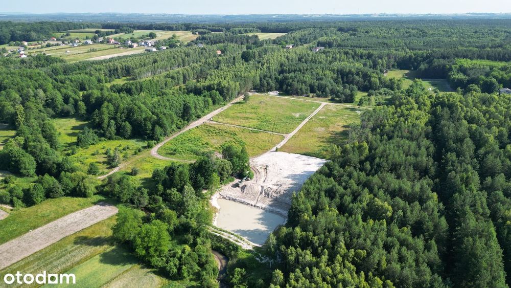 Działki budowlane na sprzedaż – Wiśniowa k. Staszowa