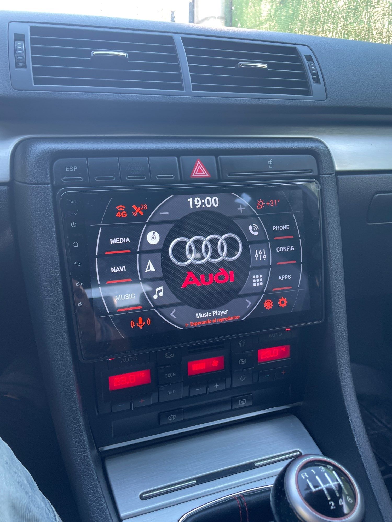 Radio Android Audi A4 B6/B7 + RDS + carplay e Android auto +GPS