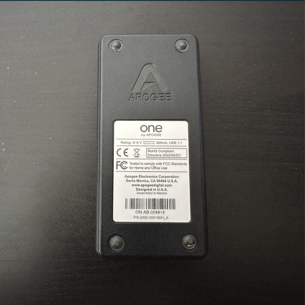 APOGEE One audio interfejs