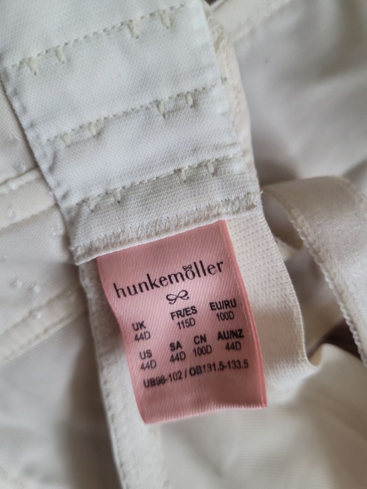 Biustonosz miękki stanik z koronką  Hunkemoller,100D( UK 44D)