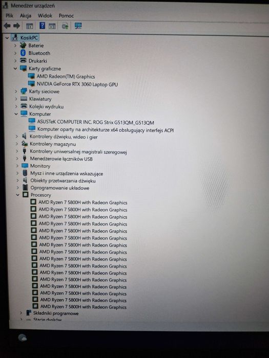 ASUS rog strix G513QM-HN027