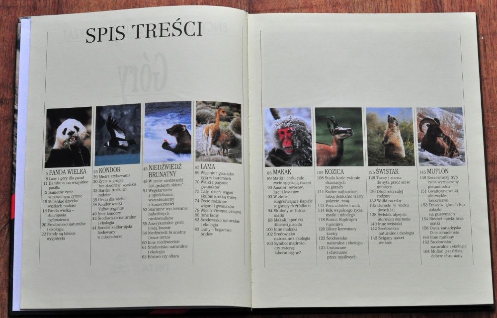 Encyklopedia Dzikich Zwierząt GÓRY