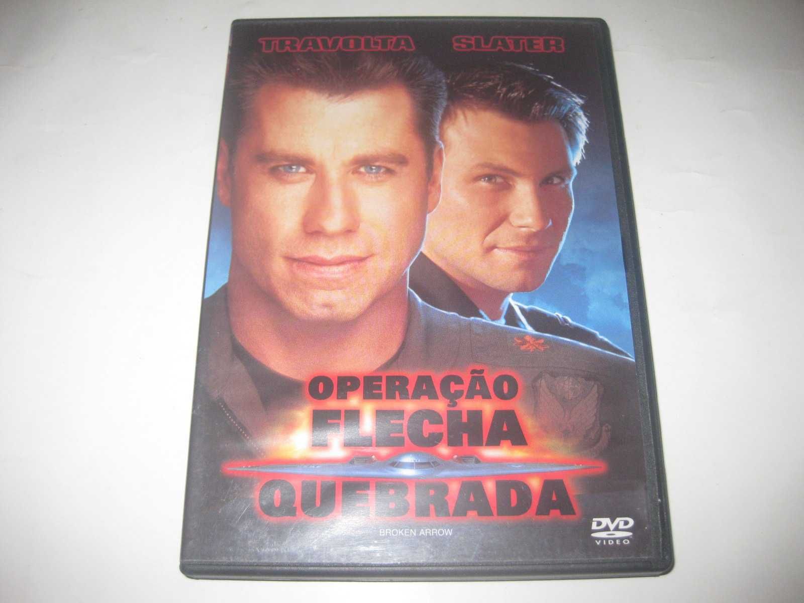 DVD "Operação Flecha Quebrada" com John Travolta