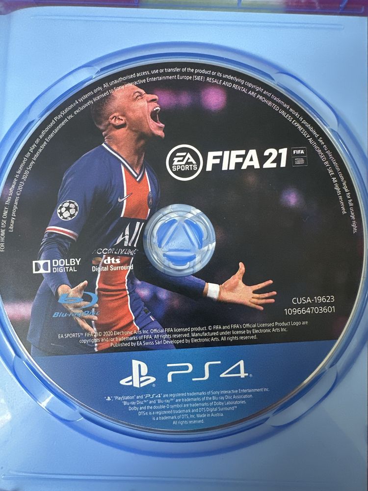 Fifa 21 na ps4/ps5