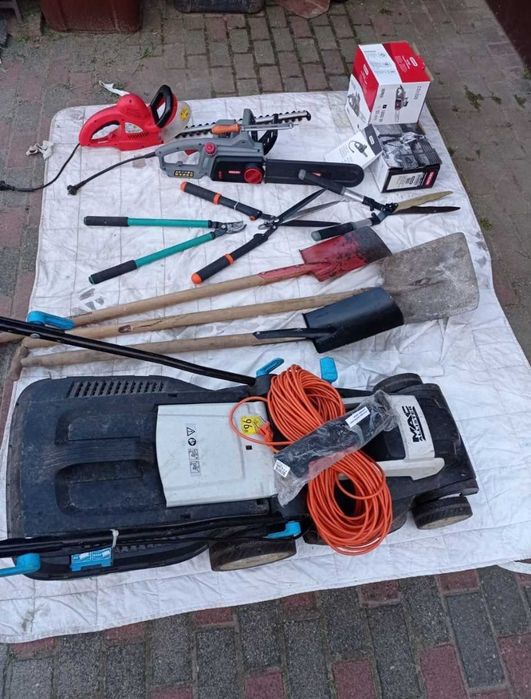 Kosiarka elektryczna Mac Allister MLMP1300 – 1300W + 50 m przewodu