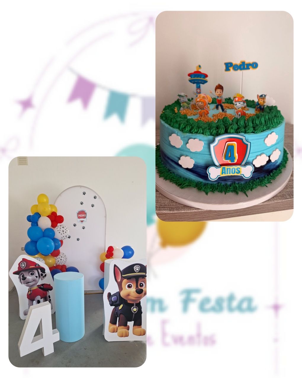 Decoração de festas
