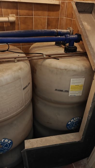 2x zbiornik na olej opałowy Kautex 750L