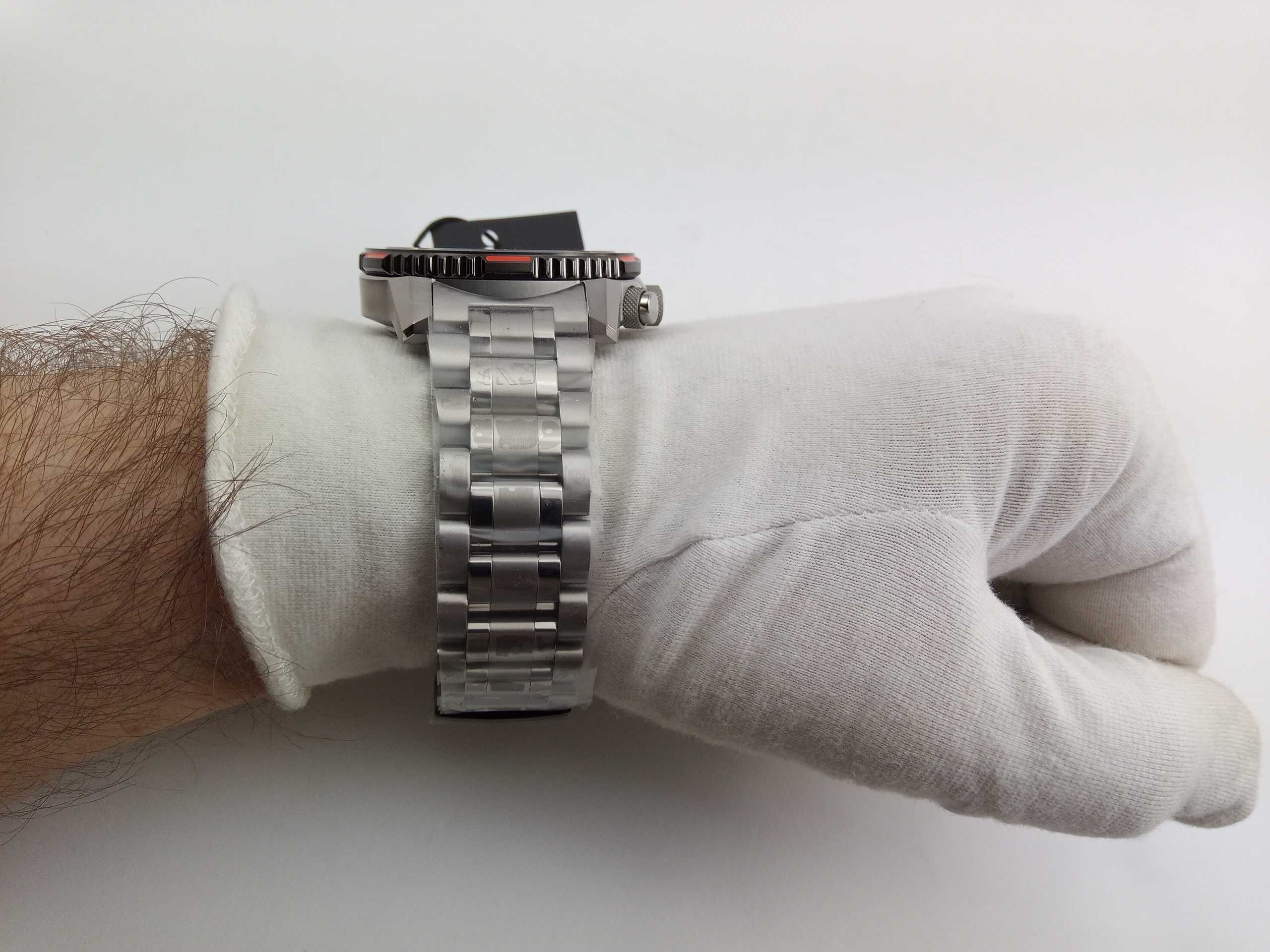 Титановые часы Citizen JY8108-53E радиоконтроль вечник сапфир подствет