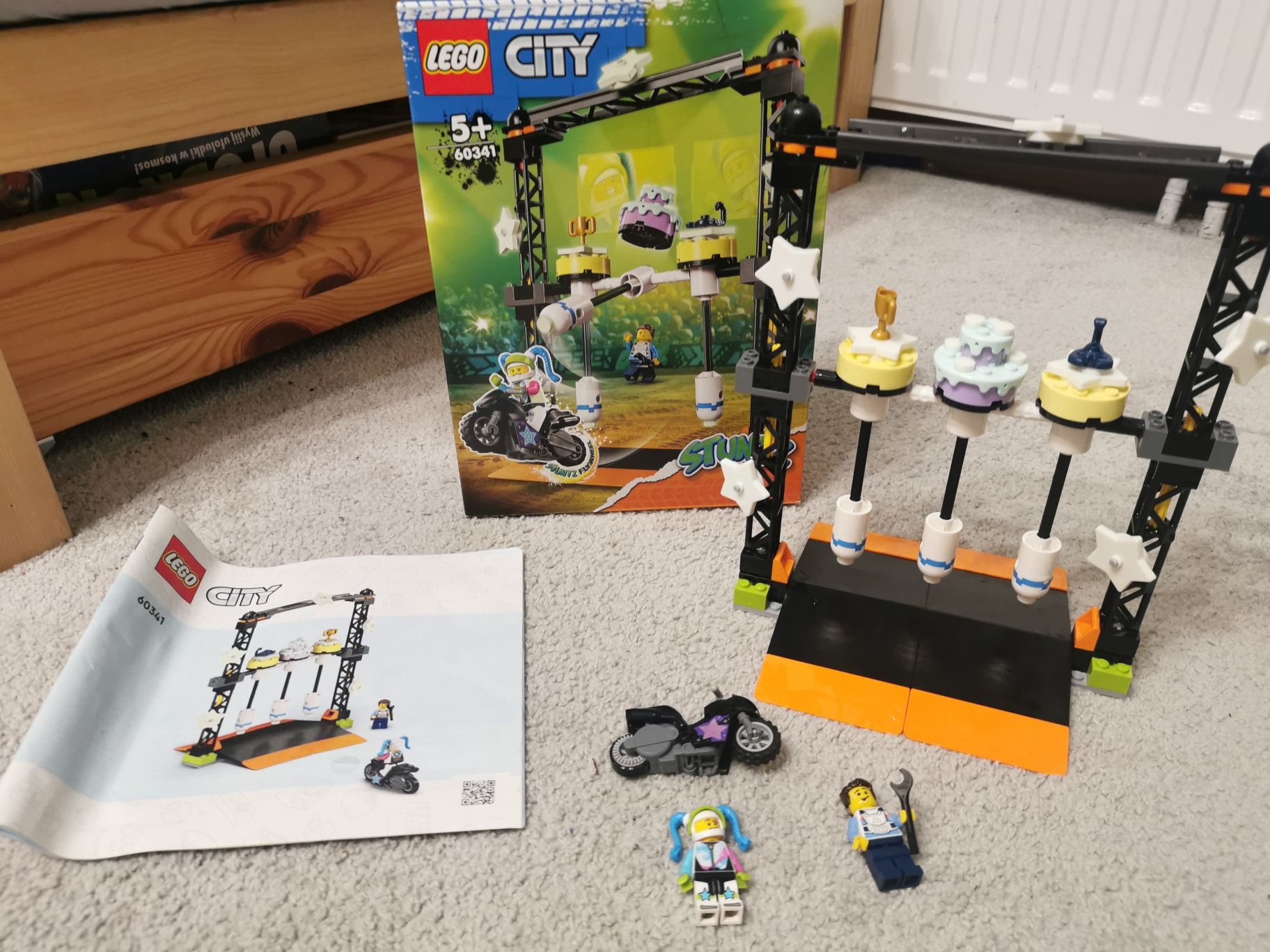 Lego stuntz 5 kompletów motory konkurs kaskaderski