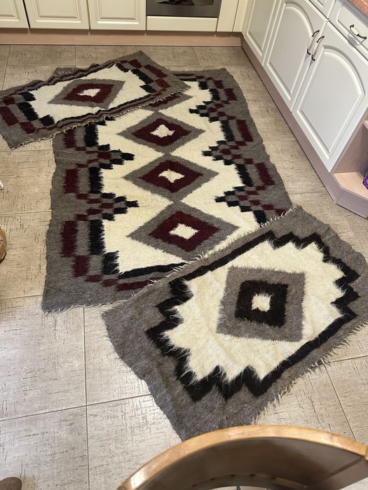 Ліжники набір з овечоі шерсті